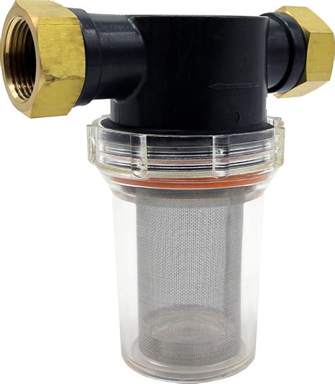 inline water filter with metal housing|3 inch inline water filter.